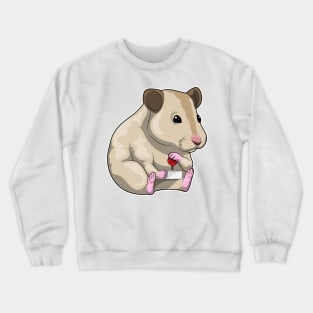 Hamster Gamer Controller Crewneck Sweatshirt